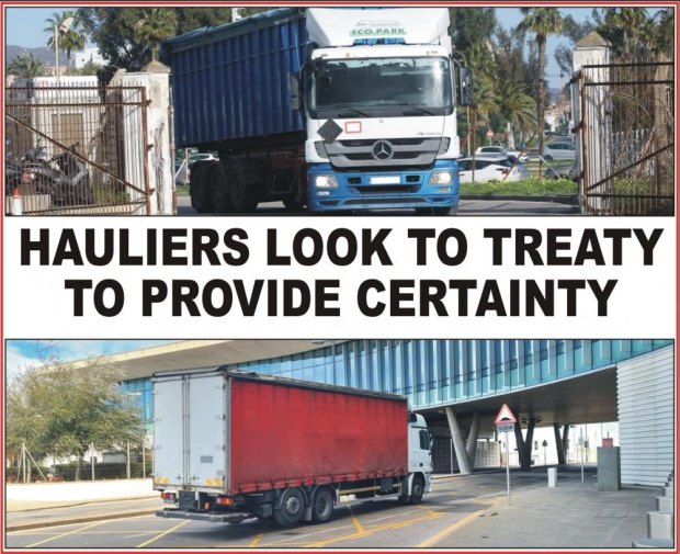 Hauliers look to treaty to provide certainty